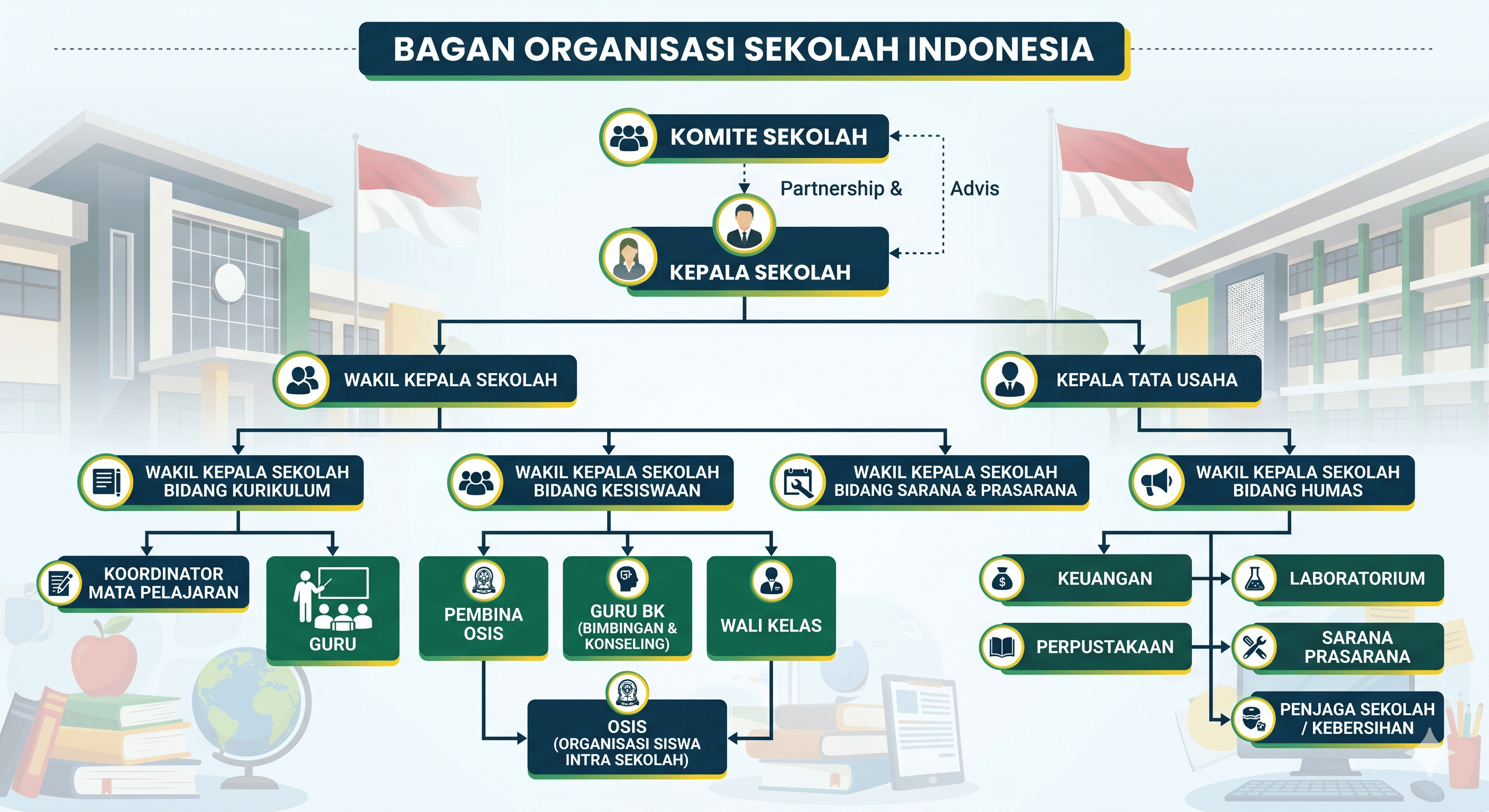 Struktur Organisasi PKBM ARUM INDAH TEGAL